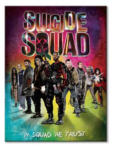 Art Group Obraz na plátne DC Comics Suicide Squad (Neon) Rozmery: 60 x 80 cm