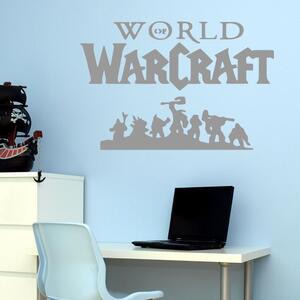 Veselá Stena Samolepka na stenu World of Warcraft Farba: černá