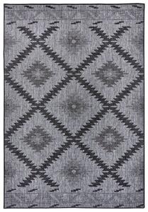 NORTHRUGS - Hanse Home koberce Kusový koberec Twin Supreme 105459 Malibu Night Silver – na von aj na doma - 120x170 cm