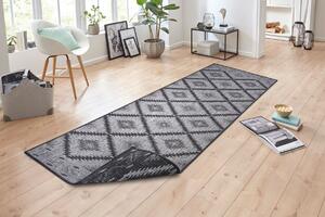 NORTHRUGS - Hanse Home koberce Kusový koberec Twin Supreme 105459 Malibu Night Silver – na von aj na doma - 200x290 cm