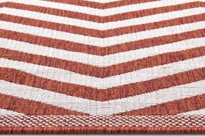 NORTHRUGS - Hanse Home koberce Kusový koberec Twin Supreme 105470 Palma Cayenne – na von aj na doma - 80x150 cm