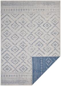Mujkoberec Original AKCIA: 80x150 cm Kusový koberec Nora 105006 Blue Creme – na von aj na doma - 80x150 cm