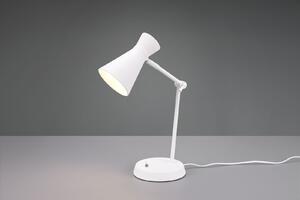 TRIO Reality R50781031 ENZO stolná lampička V500mm 1xE27 biela matná