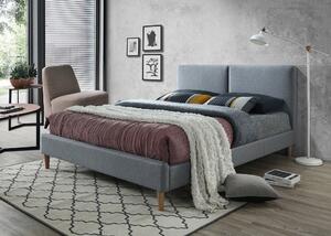 SIGNAL SIG Čalúnená posteľ ACOMA sivá 160x200