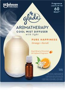 GLADE Aromatherapy Pure Happiness aróma difuzér s náplňou Orange + Neroli 17,4 ml