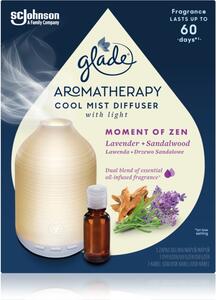 GLADE Aromatherapy Moment of Zen aróma difuzér s náplňou Lavender + Sandalwood 17,4 ml