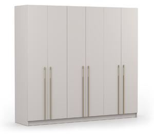 Šatníková skriňa Casmira 6D 230x210x57 - kašmír