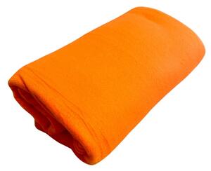 Deka Fleece Oranžová 150x200cm TiaHome