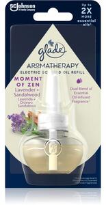 GLADE Aromatherapy Moment of Zen náplň do elektrického difuzéru Lavender + Sandalwood 20 ml