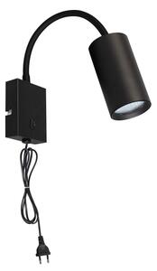 Brilagi - Flexibilná nástenná lampa SELE 1xGU10/30W/230V čierna