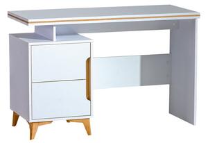 Písací stôl typ GA12 Gema (biela + horský jaseň). Vlastná spoľahlivá doprava až k Vám domov. 1040747