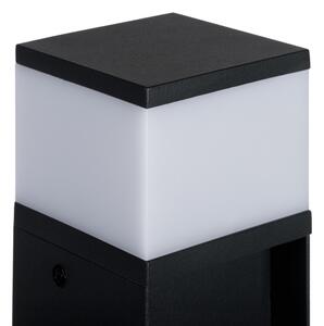Kanlux 38763-Vonkajšia lampa s 2 zásuvkami DASTEN 1xG9/11W/230V 30 cm IP44 čierna