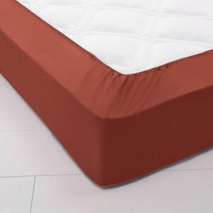 Bavlnená jednofarebná napínacia plachta zn. Colombine® s hĺbkou rohov 32 cm