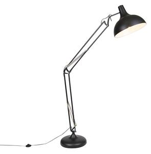 Inteligentná stojaca lampa čierna nastaviteľná vrátane Wifi A60 - Hobby