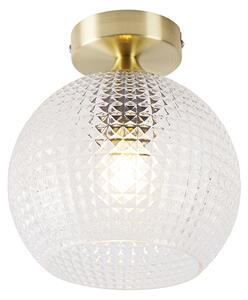 Inteligentné stropné svietidlo Art Deco mosadz vrátane Wifi A60 - Sphere