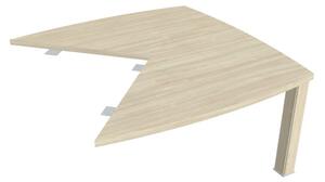 Prístavný stôl Verno+ 141,4 x 141,4 cm, diagonálny, agát