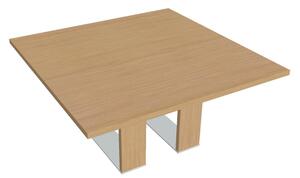 Rokovací stôl Verno+ 150 x 150 cm, dub svetlý