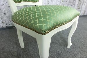 (2787) SEDIA CASTELLO zámocká stolička zelená, set 2 ks