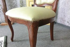 (2853) SEDIA CASTELLO béžová zámocká stolička