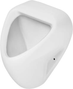 Deante Peonia, závesný pisoár 520x400x400 mm so zadným pripojením vody, biela, CDE_6P2W