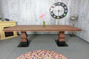 (2851) TASMAY luxusný masívny stôl 240 cm