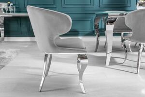 (2885) MODERNO TEMPO II. luxusné štýlová stolička šedá