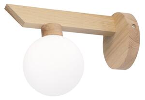 Nástenné svietidlo ANTONIO 1xG9/5W/230V dub/biela