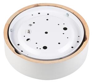 Stropné svietidlo NATURAL 1xE27/15W/230V priemer 27,5 cm borovica/biela