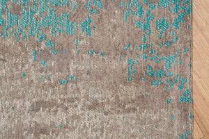 (2974) MODERN ART dizajn koberec 240x160cm modro-šedá