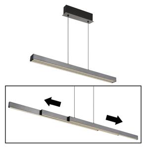 Globo 17016 - LED stmievateľný dotykový luster na lanku ETHAN LED/39W/230V 2700/4000/6000K sivá