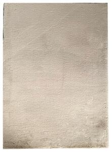KOBEREC S VYSOKÝM VLASOM, 160/230 cm, béžová - Koberce