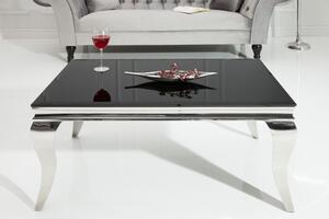 (2896) MODERNO TEMPO luxusný konferenčný stôl čierny 100 cm