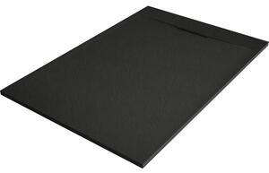Mexen Otto, SMC obdĺžniková sprchová vanička 140 x 70 cm, čierna, 4N707014
