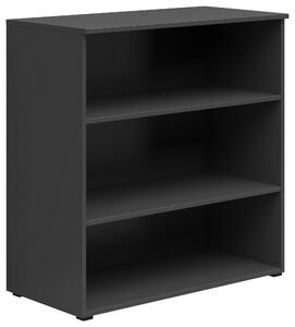 REGÁL, grafitová, 80/83/40 cm Carryhome - Regály