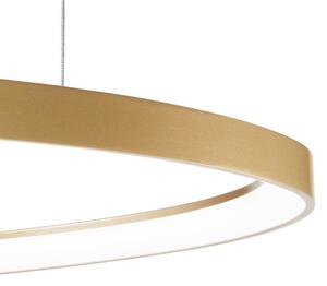 Ideal Lux 269849 GEMINI závesné svietidlo LED 60W/6200lm 3000K antická mosadz