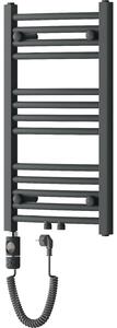 Mexen Ares, elektrické vykurovacie teleso 700 x 400 mm, 300 W, antracitová, W102-0700-400-2300-66