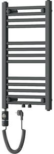 Mexen Mars, elektrické vykurovacie teleso 700 x 400 mm, 300 W, antracitová, W110-0700-400-2300-66