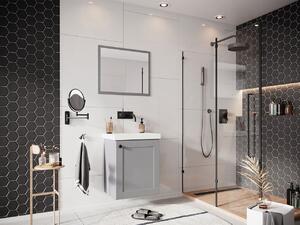 Kúpeľňový nábytok s umývadlom Ibbien V, Farby: šedý, Sifón: bez sifónu, Umývadlová batéria: nie Mirjan24 5903211081224