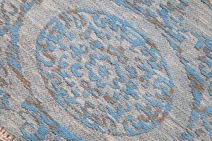 (3119) LEVANTE dizajn koberec 240x160cm svetlo modrá