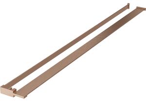 Mexen príslušenstvo, polička/držiak na uteráky pre sprchovú zástenu (max 140cm), medená matná, 800-02-65