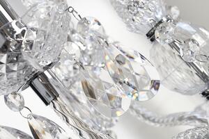 (3183) DIAMONDS luxusný luster, číry