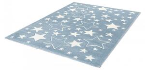 Detský kusový koberec s hviezdičkami Amigo 329 1,20 x 1,70 m