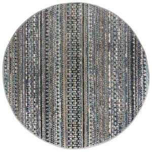Flair Rugs Kusový koberec Santiago Camino Blue kruh - 140x140 (priemer) kruh cm