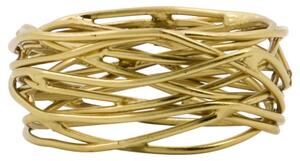 Krúžky na obrúsky Ring Golden – set 4 ks