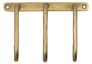 Kovový věšiak Welo Brushed Brass