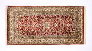 Klasický koberec Kašmírsky hodváb 18/18 Rot 0,80 x 1,56 m