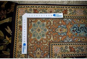 Klasický koberec Kašmírsky hodváb 24/24 hodváb na hodvábe 1,07 x 1,65 m