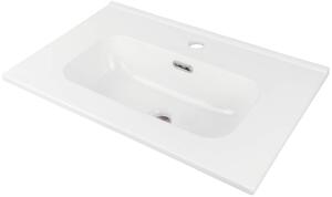 Deante Tubo, keramické umývadlo na zapustenie 600x385x160 mm, biela lesklá, DEA-CTU_6U6M