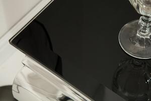 (3266) MODERNO TEMPO luxusný konzolový stolík čierny
