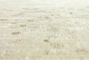 Koberec z vlny a prírodných materiálov Viktoria 5120 prírodná biela 0,70 x 1,40 m